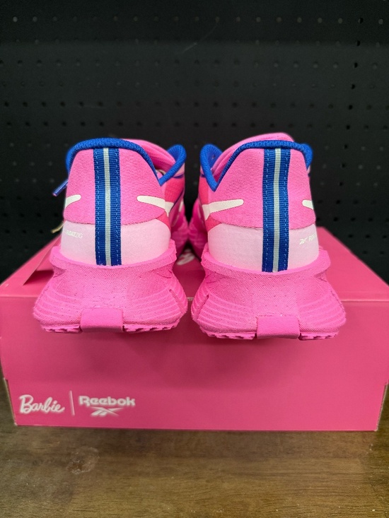 New W/ Box! Men\'s Reebok Barbie x FloatZig 1 \'Dream Gap Project\' Pink Sneakers